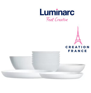 Bộ bàn ăn Luminarc Diwali Lines 12pcs