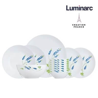 Bộ 6 Chén Thuỷ Tinh Luminarc Diwali Seine Blue 11.5cm - Ảnh 3