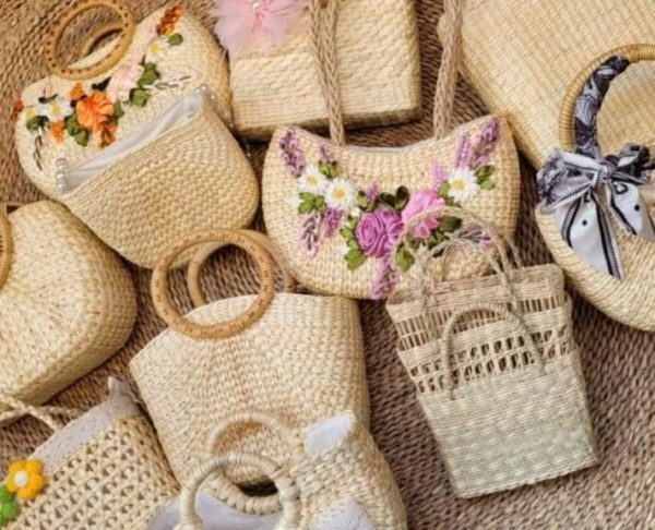 Water Hyacynth Bag Donadoni DBW7 – Túi cói lục bình DBW7