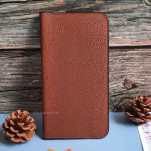 Bóp Ví dài cầm tay da bò cao cấp Kalanos KBNU600-Nau Long leather wallet - Kalanos