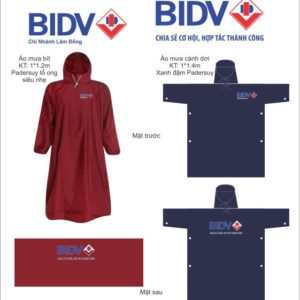 Áo mưa quảng cáo, quà tặng ý nghĩa