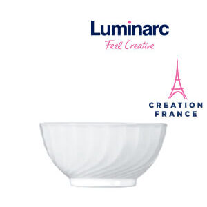 Bộ 6 Chén Thuỷ Tinh Luminarc Trianon Trắng 12cm