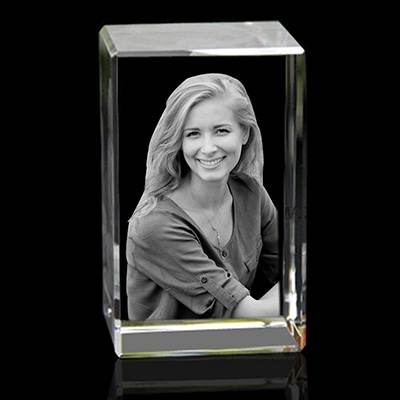 Chân dung khắc 3D pha lê cao cấp, nhiều mẫu mã - Ảnh 6