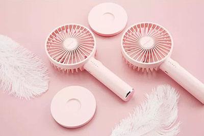 Quạt cầm tay mini, in ấn logo theo yêu cầu - Ảnh 4